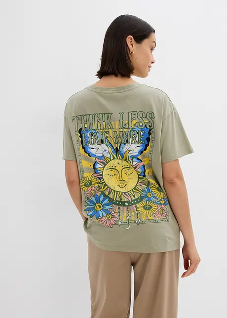T-shirt in puro cotone biologico, bonprix