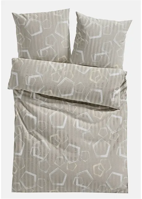 Biancheria da letto con fantasia grafica, bonprix