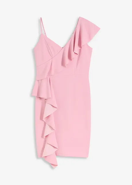Abito bodycon in crêpe strutturato, bonprix