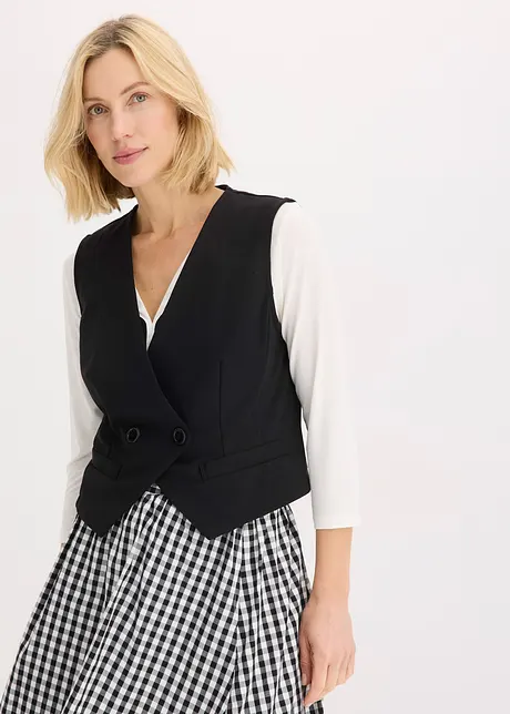 Gilet da completo in jersey, bonprix