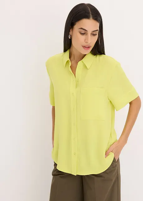 Camicetta a mezze maniche con taschino, bonprix