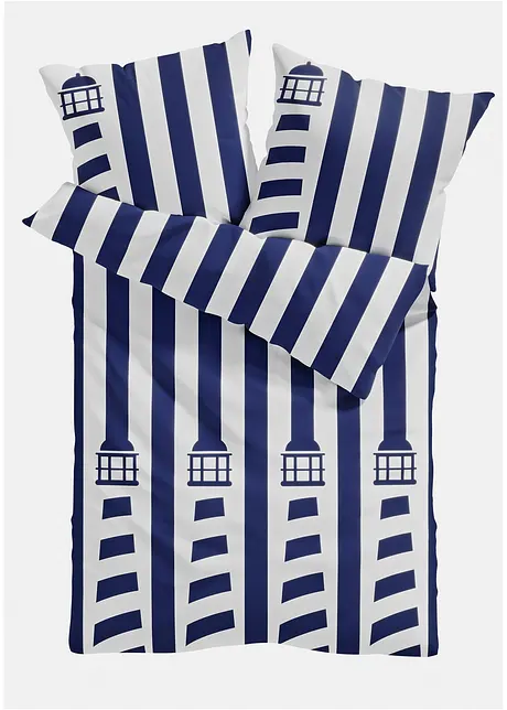 Biancheria da letto con faro, bonprix