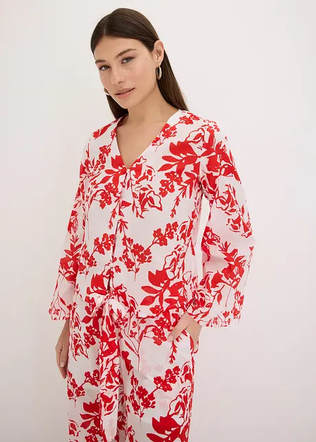 Camicetta in puro cotone fantasia, bonprix