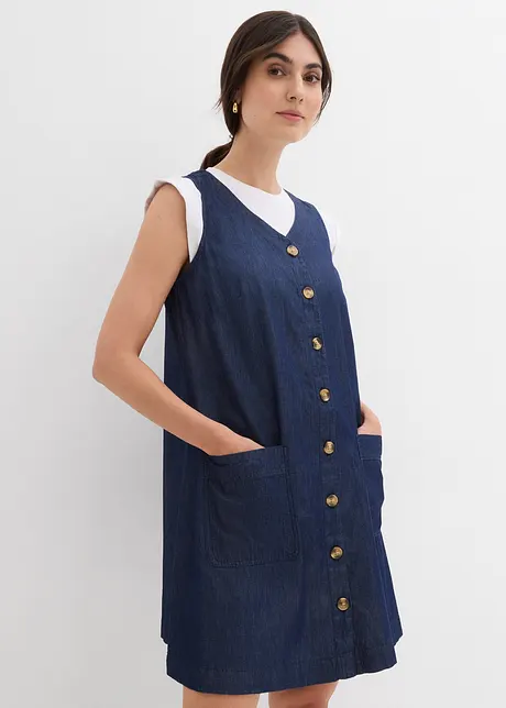 Abito di jeans in cotone biologico, bonprix