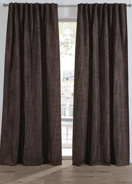 Tenda oscurante dall'elegante struttura (pacco da 1), bonprix