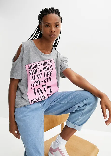Maglia con cut-out, bonprix