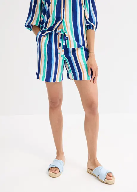 Shorts con elastico in vita in fine viscosa, bonprix