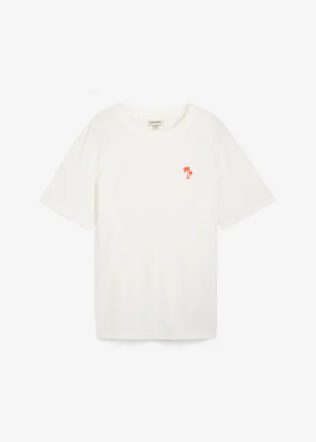 T-shirt con stampa dietro, loose fit, bonprix