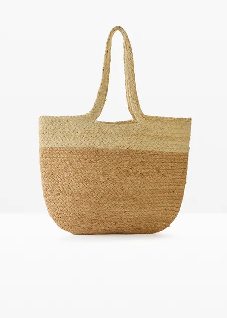 Borsa shopper di paglia, bonprix