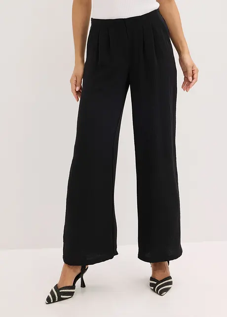 Pantaloni testurizzati, bonprix