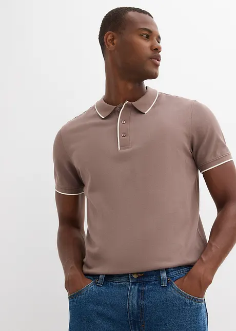 Polo in piquet di puro cotone, bonprix