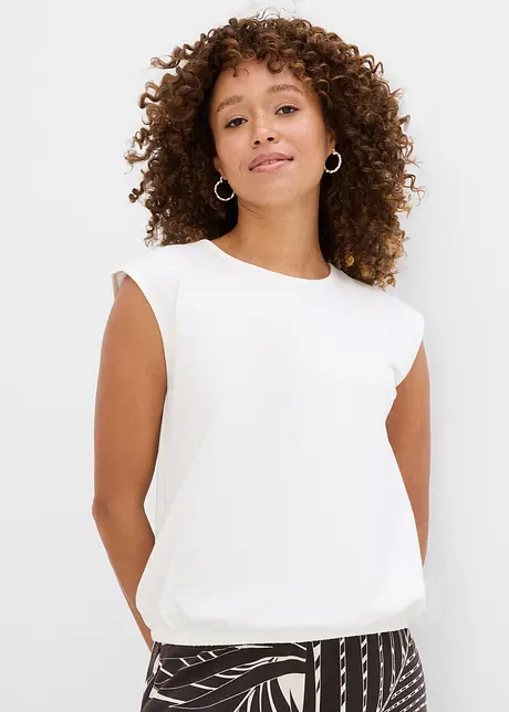 Maglia con fondo elasticizzato, bonprix