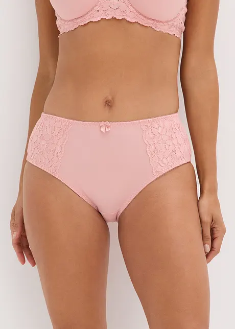 Slip alto con pizzo delicato (pacco da 2), bonprix