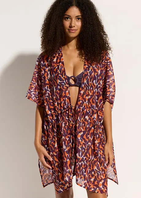 Kimono copricostume con cintura da annodare, bonprix