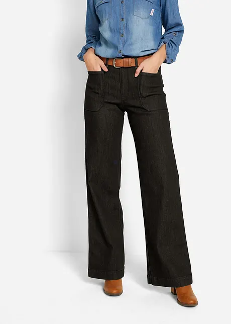 Jeans elasticizzati wide, John Baner JEANSWEAR