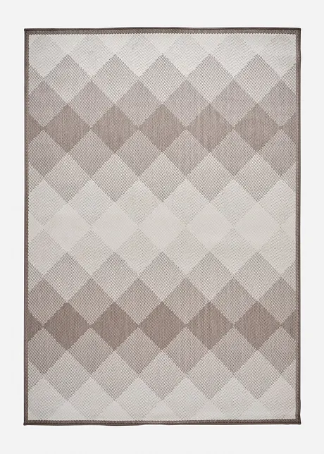 Tappeto da interno ed esterno double-face con motivo grafico, bonprix