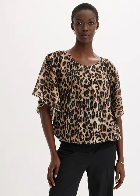 Blusa in chiffon, bonprix