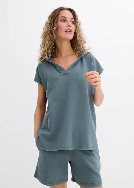 Felpa in puro cotone, bonprix