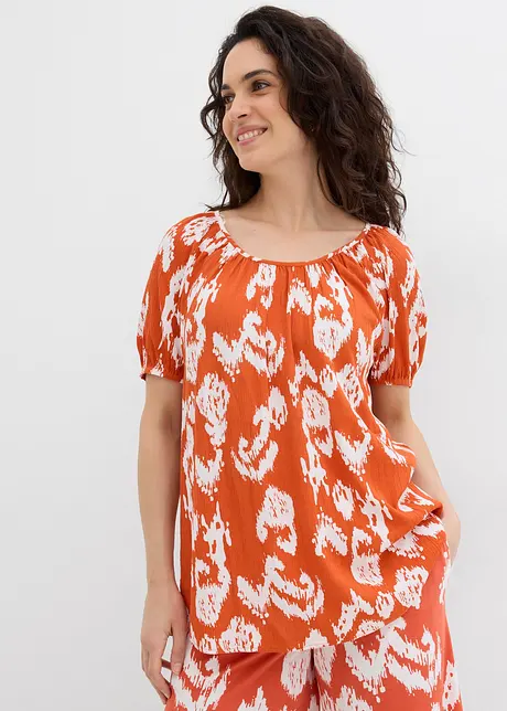 Tunica in viscosa crinkle, bonprix