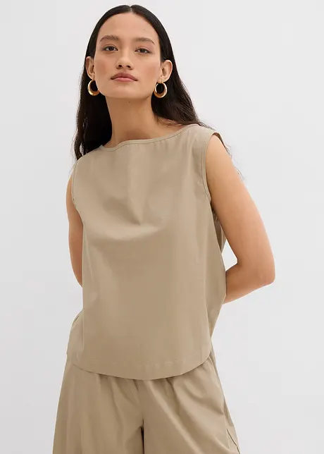 Top in puro cotone, bonprix