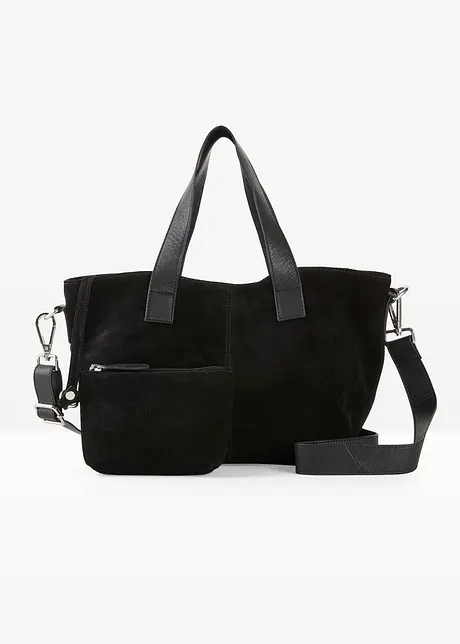 Borsa a mano in pelle, bonprix
