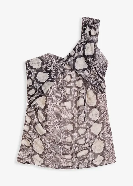Top asimmetrico con cut-out, bonprix