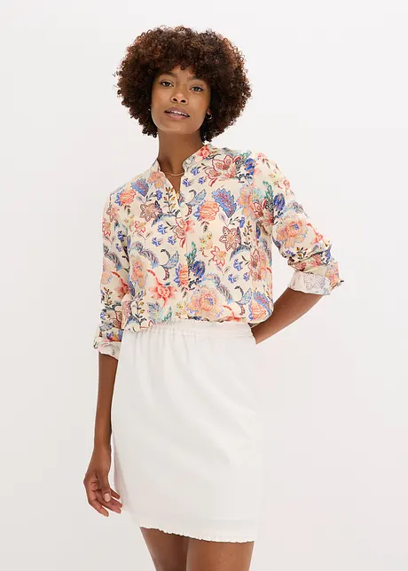 Camicetta in fantasia floreale, bonprix