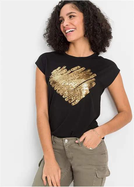 Maglia in misto viscosa, bonprix