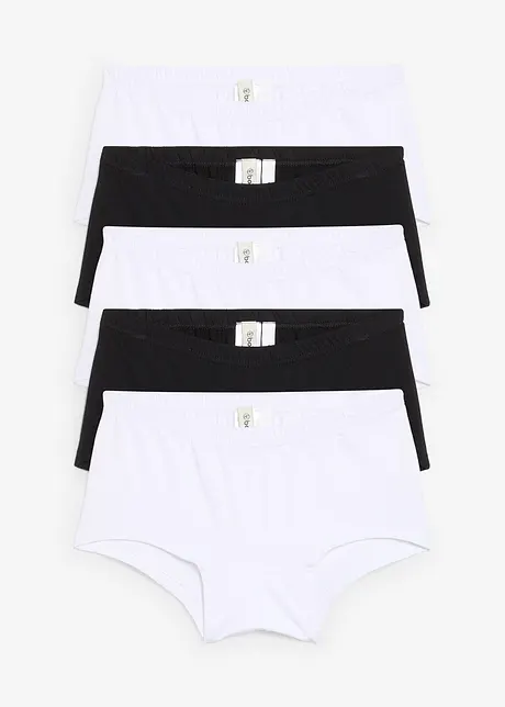 Panty con cotone biologico morbido (pacco da 5), bonprix