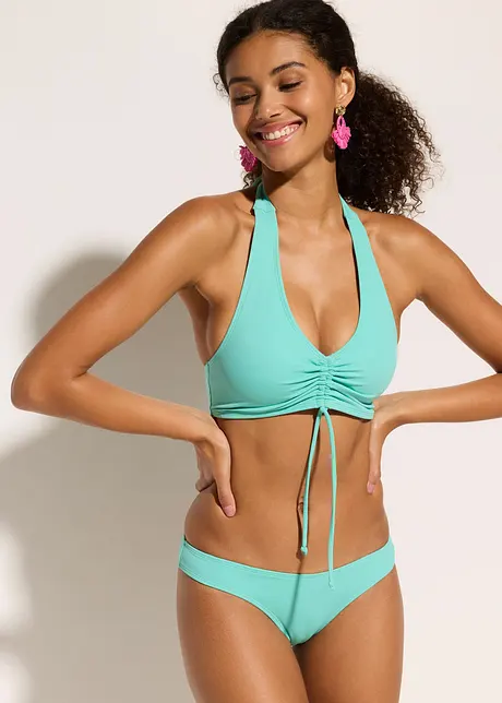 Bikini all'americana con arricciatura (set 2 pezzi), bonprix