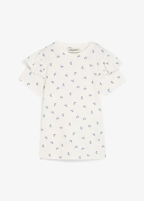 T-shirt in misto cotone biologico elasticizzato, bonprix