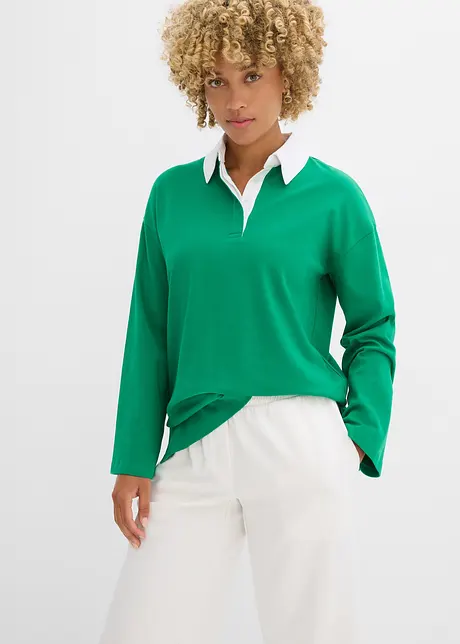 Polo in interlock, bonprix