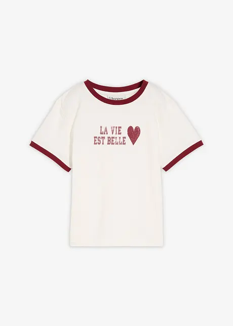 T-shirt in puro cotone biologico, bonprix