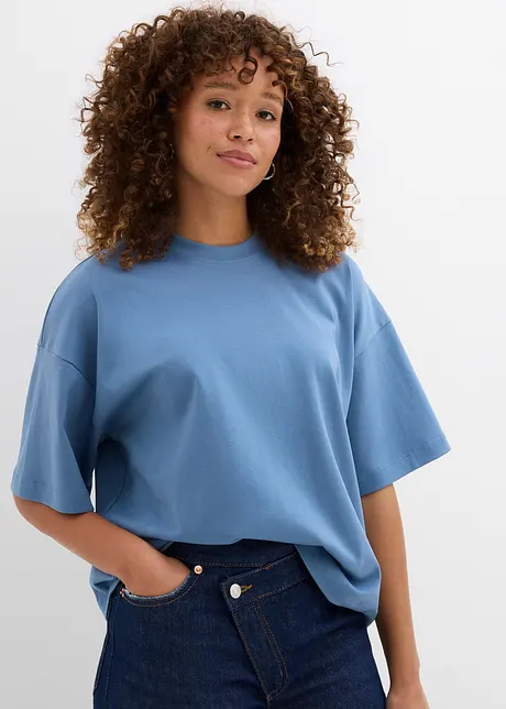 Maxi maglia in puro cotone biologico pesante, bonprix