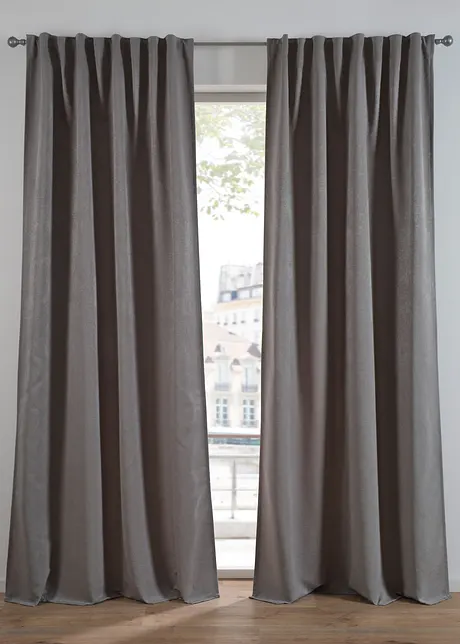 Tenda oscurante jacquard  (pacco da 1), bonprix