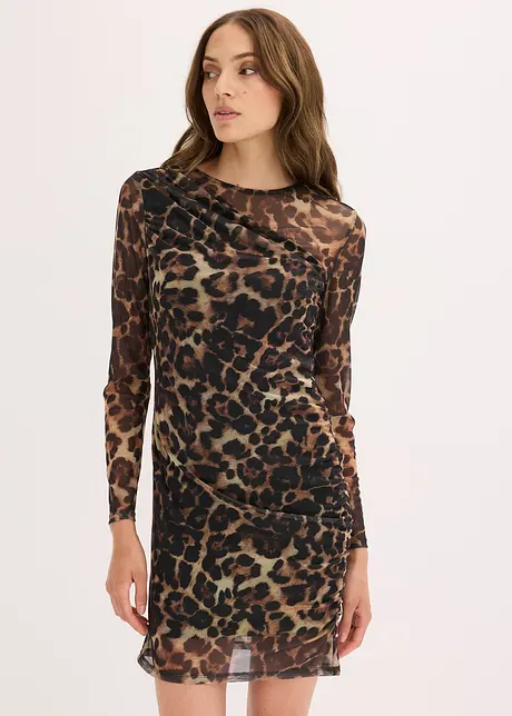Miniabito con arricciatura, bonprix