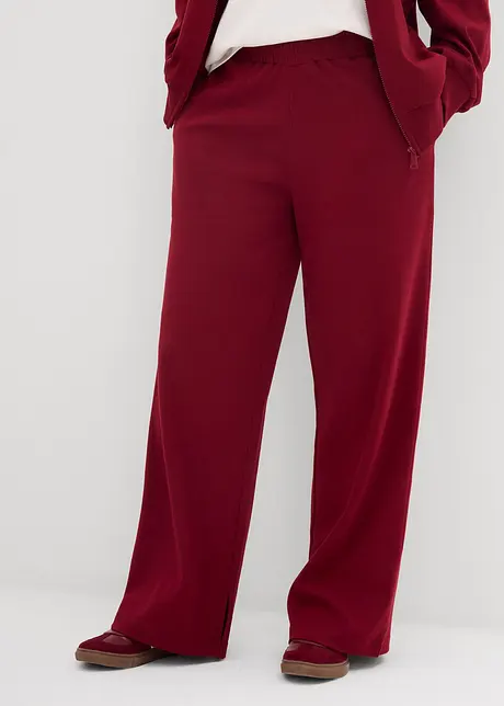 Pantaloni in jersey interlock, bonprix