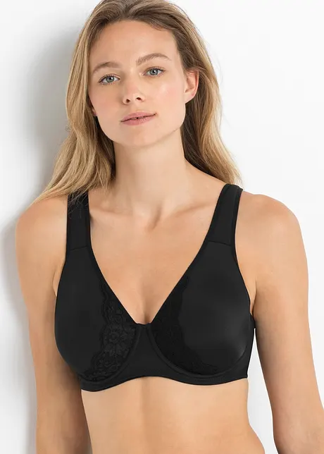 DIM Reggiseno donna Daily Lace | Con ferretto | Pizzo floreale traforato | Sostegno e comfort