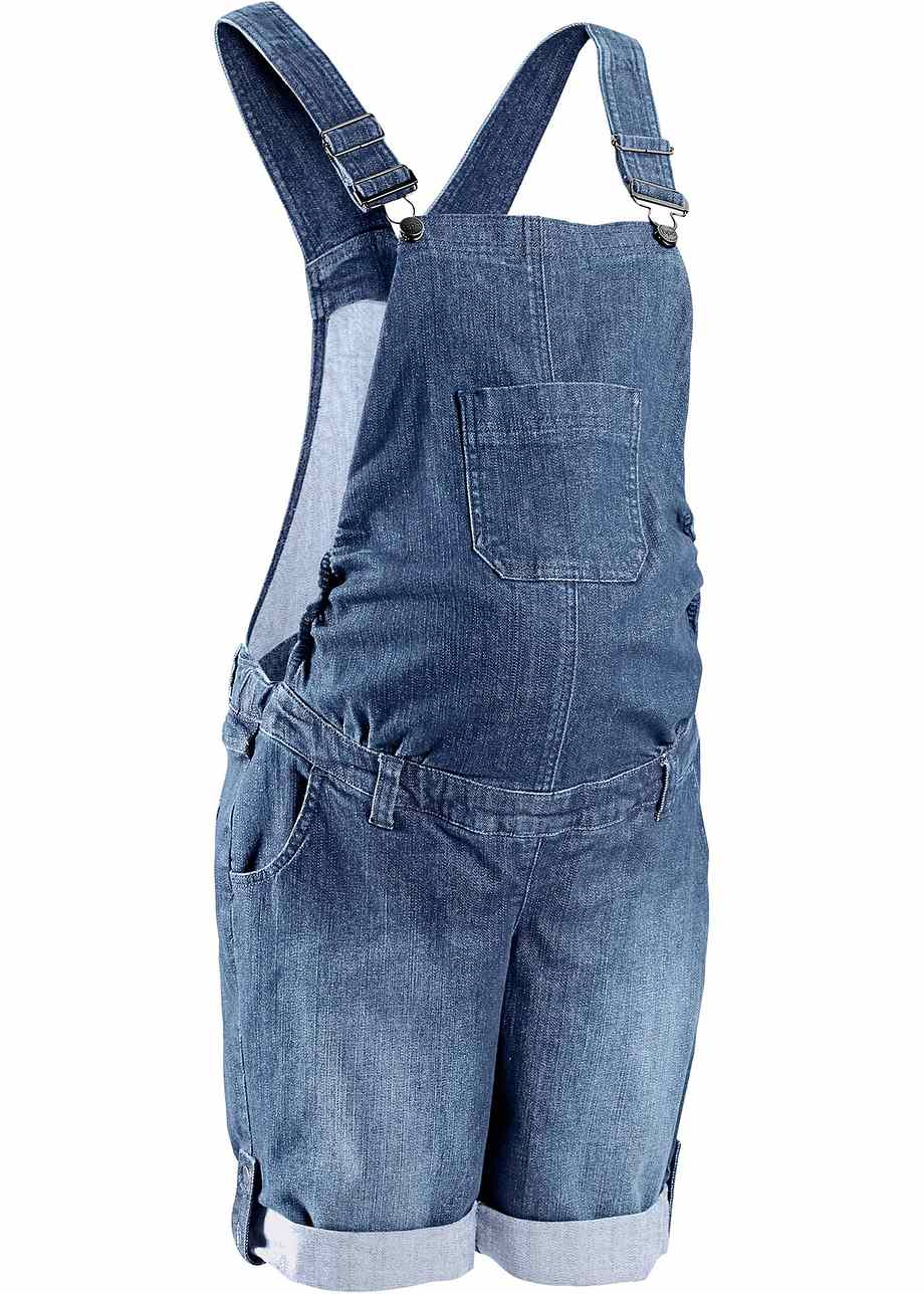 Urban Revivo Relaxed Denim Overalls Salopette Donna Urban