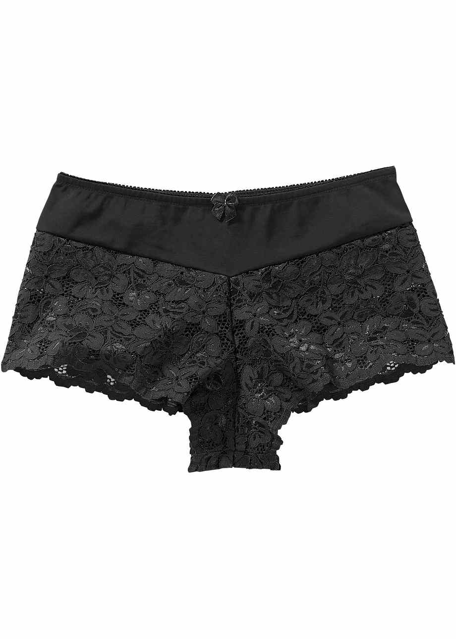 culotte nere pizzo