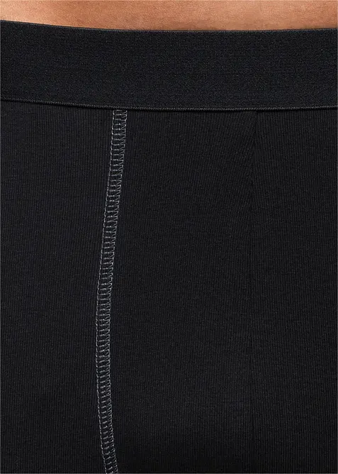 Mutanda in cotone a costine con gambe lunghe, bonprix