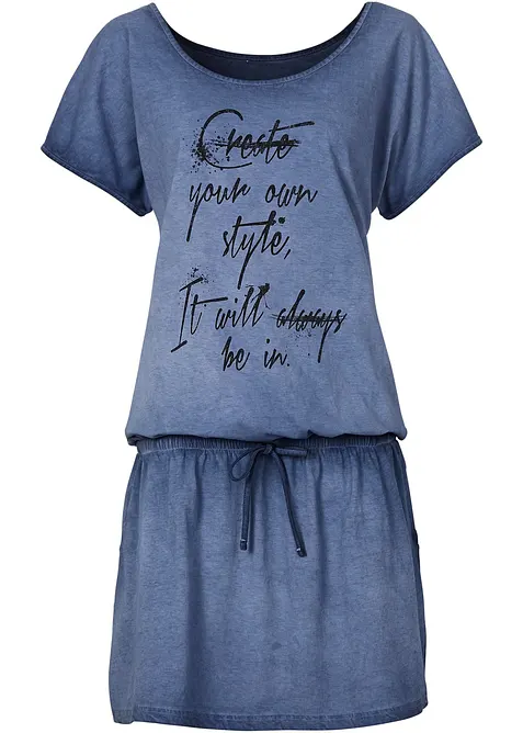 Abito in jersey di puro cotone, bonprix