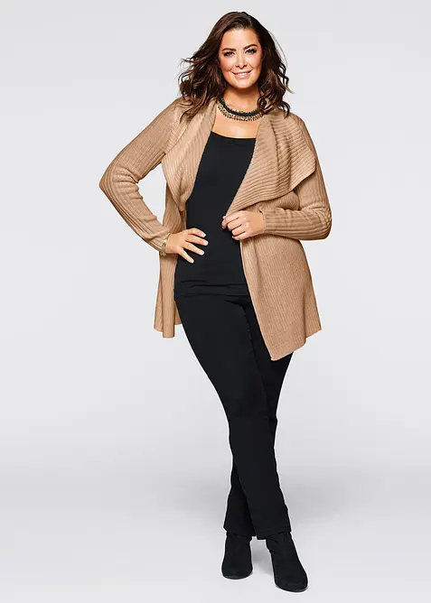 Jeans super stretch slim fit, vita media, bonprix