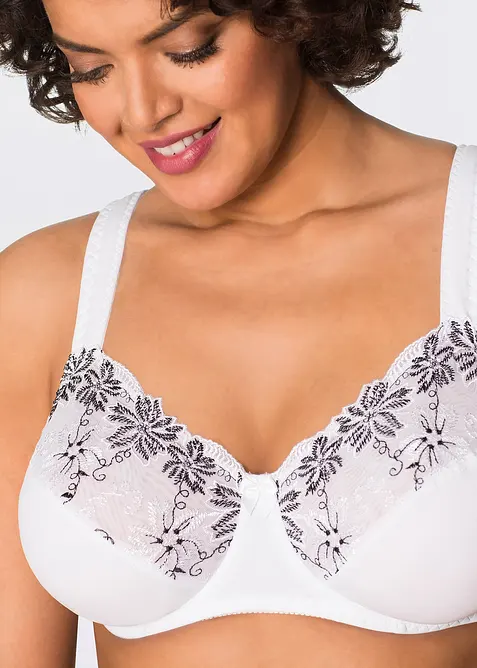 Reggiseno con ferretto e spalline imbottite (pacco da 2), bonprix