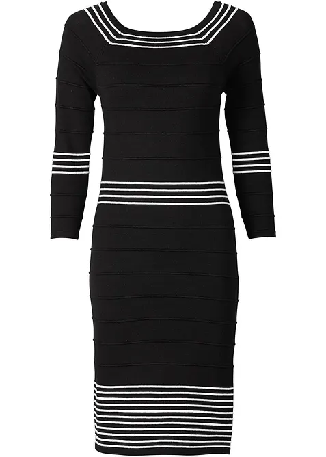 Abito in maglia di misto viscosa morbido, bonprix