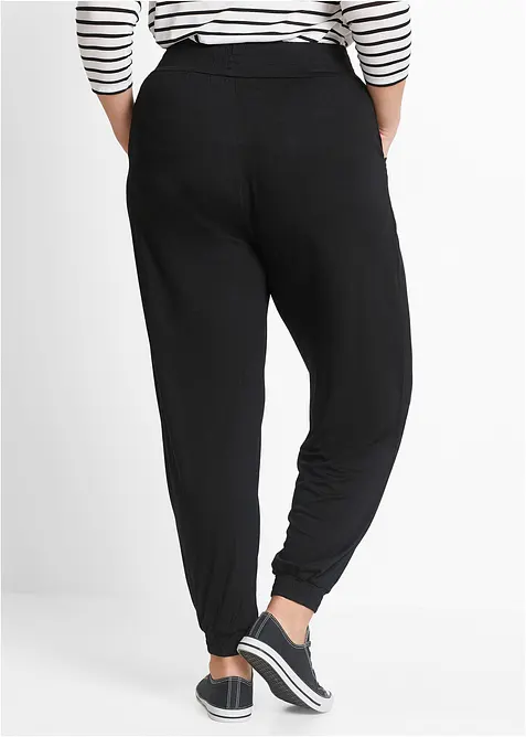 Pantaloni in jersey di morbida viscosa, bonprix