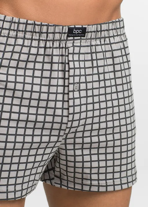 Boxer larghi in jersey di cotone (pacco da 3), bonprix