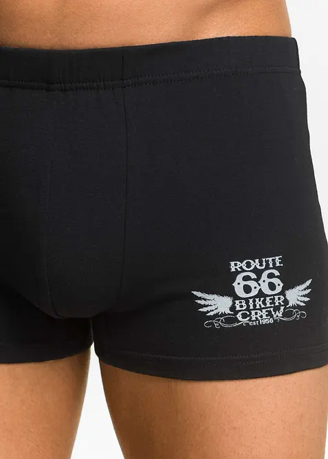 Boxer aderenti con cotone (pacco da 3), bonprix