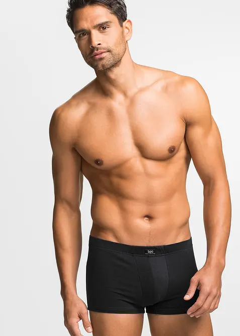 Boxer aderenti con cotone (pacco da 3), bonprix