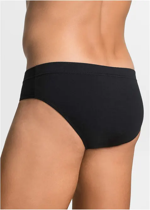 Slip alto in cotone (pacco da 5), bonprix